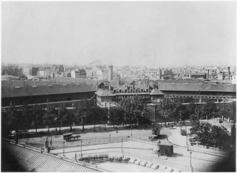 La prison de Mazas, Paris, vers 1900